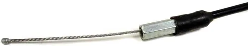 Vista 2 de Cable acelerador del acelerador para motores de 2 tiempos y 50cc (extremo dual) con bloqueo