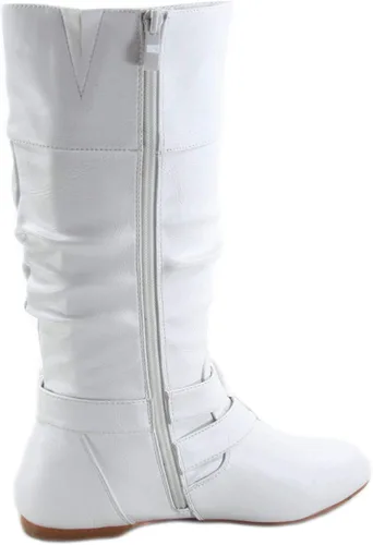 Vista 3 de Forever Sonny-54 - Botas de equitación para mujer con hebilla y puntera redonda