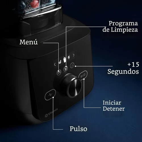 Vista 3 de Vitamix Ascent X5 Licuadora con 10 Programas de Licuado, Programa de Autolimpieza, Licuadora de Grado Profesional para Batidos, Sopas y Más