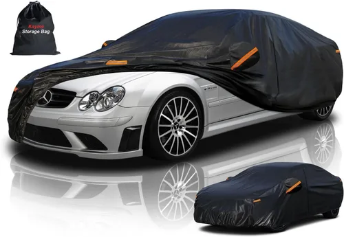 Vista 106 de Kayme Cubierta de auto SUV de 7 capas ajuste personalizado para BMW X1 (2009-2025), impermeable, para todo tipo de clima, para automóviles, cubierta