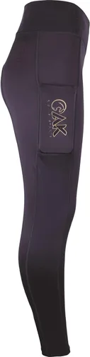 Vista 2 de AK Oreo AKRS-6052-01 - Medias de equitación transpirables de tiro alto con agarre de silicona para asiento completo