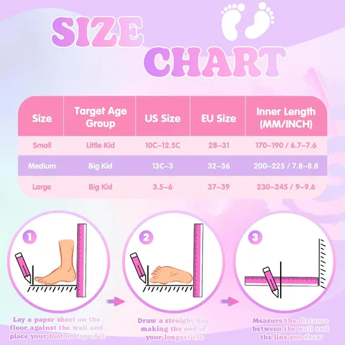 Vista 7 de TOMSHOO Kids Roller Skates for Girls Toddlers Youth 4 Sizes Adjustable Quad Skates with Light up Wheels Children Skates for Indoor Outdoor
