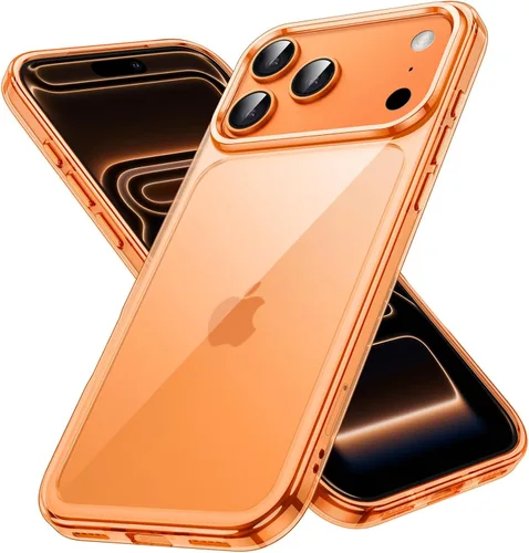 Vista 21 de JETech - Funda para iPhone 17 de 16 cm, cubierta a prueba de golpes, con parte trasera transparente antiarañazos, no se amarilla (negro)