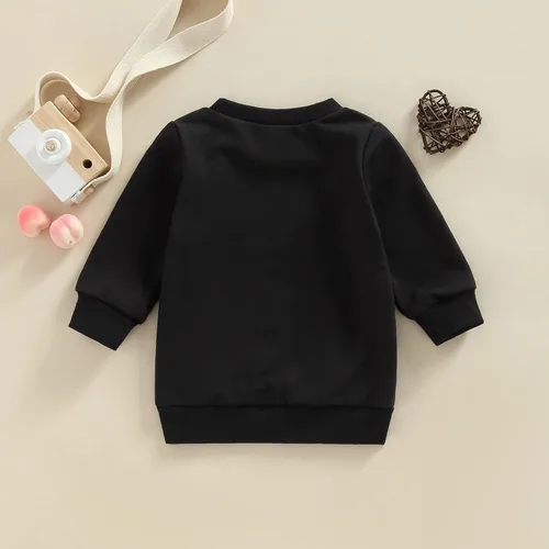 Vista 11 de Sudadera con cuello redondo para el día de San Valentín para bebé, niña, niño, para el día de San Valentín