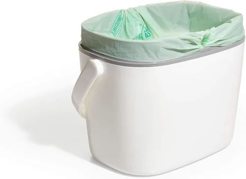 Vista 13 de OXO Good Grips - Contenedor de compost fácil de limpiar, color blanco, 1,75 galones (6,62 L)