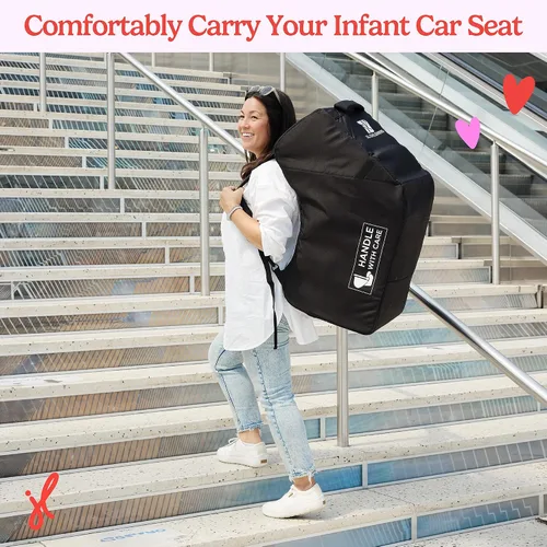 Vista 8 de J.L. Childress Premier - Bolsa de viaje acolchada para asiento de coche