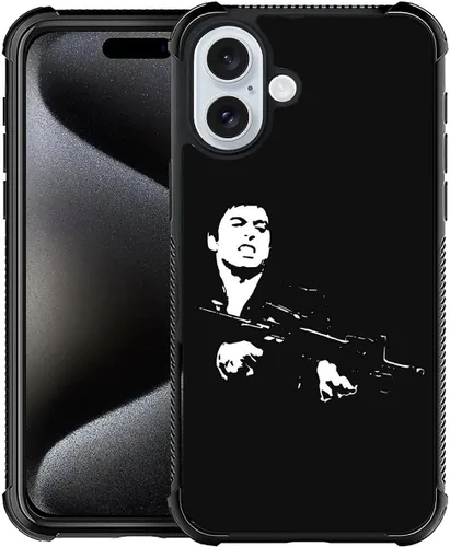 Vista 165 de Compatible con funda para iPhone 6 Plus/6s Plus,Bite Your Teeth Diseño de patrón asombroso, funda trasera dura de PC anti-arañazos y a prueba