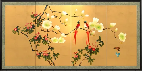 Vista 9 de Red Lantern Grúas de hoja de oro de 36" x 72