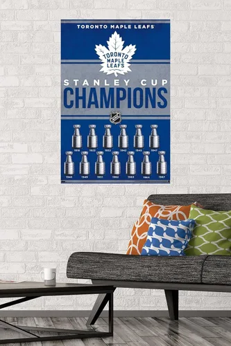 Vista 2 de Trends International NHL Toronto Maple Leafs - Champions 23 - Póster de pared