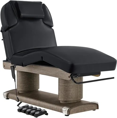 Vista 11 de Dir Cama de bienestar de spa médico Cama de masaje de spa de belleza eléctrica completa con acolchado extra grueso LUXI