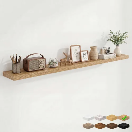 Vista 71 de Marsmiles Estantes flotantes cuadrados para pared, 8 pulgadas de ancho x 8 pulgadas de profundidad x 1.25 pulgadas de alto, paquete de 3 estantes