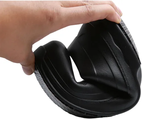 Vista 2 de Zapatos de trabajo unisex antideslizantes para hombres y mujeres, impermeables, resistentes al aceite, zapatos de chef de cocina, zuecos