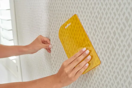 Vista 2 de CORAL Paperwiz 69500 - Papel tapiz 3 en 1, herramienta de alisado de costuras lisas y recortes, papel de pared, kit de aplicación más suave