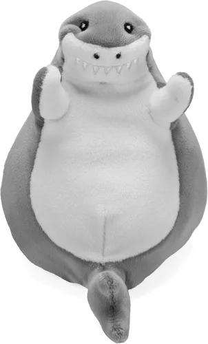 Vista 2 de Wild Republic Flipkins Great White Shark - Botellas de agua recicladas de 5 pulgadas, juguete de peluche, relleno