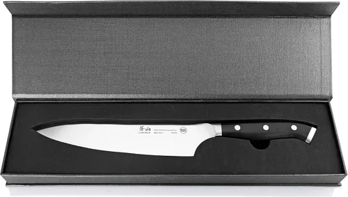 Vista 8 de Cangshan D Series 59120 Cuchillo de chef forjado de acero alemán, 8 pulgadas