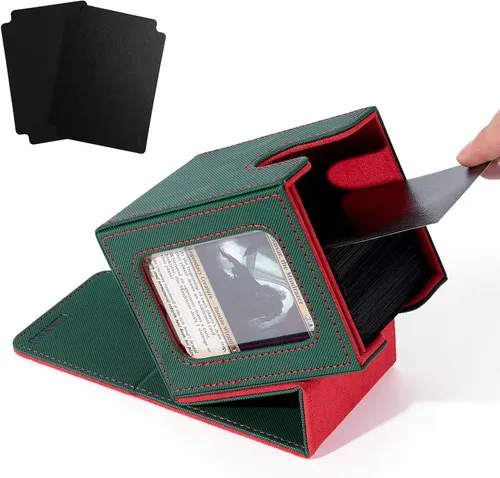Vista 28 de Venssu Angel Themed MTG Deck Box with Commander Display (White and Grey)