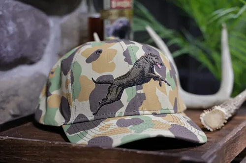 Vista 5 de Sporting Collection Gorras de caza de peces al aire libre Animal Trucker Hat Gorras de cuerda