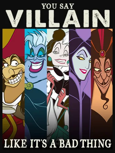 Vista 2 de Disney Camiseta sin mangas Villain Like Bad para mujer