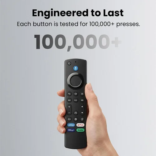 Vista 5 de IDGPUW Mando a distancia de repuesto para Insignia/Toshiba/AMZ TV, apto para TV Stick 4k, 4k Max, Cube Control de voz, configuración simple