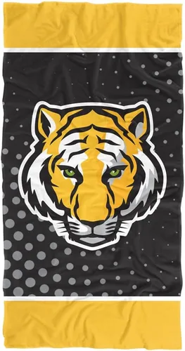 Vista 48 de LOGOVISION Manta Abilene Christian University, 30x60 Logo Dots CottonFront/PolyBackBeachTowel
