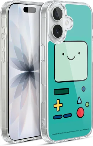 Vista 9 de Head Case Designs Funda de gel suave con licencia oficial de Adventure Time BMO Graphics compatible con Apple iPhone 7 Plus/iPhone 8 Plus