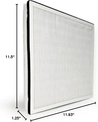 Vista 8 de Nispira Filtro de carbón activado HEPA 3 en 1 Vital 100-RF para purificador de aire Levoit Vital 100 Elimina humo, polvo, compuestos orgánicos