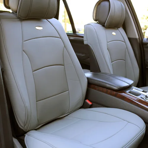 Vista 8 de Cojín de asiento FH Group tipo banco, de cuero sintético, ultracómodo, apto para la mayoría de los vehículos, camionetas, vehículos utilitarios