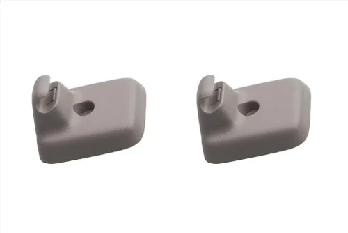 Vista 3 de Ford 2009-2014 F-150 Sun Visor Holder Retenedores Clip Gris OEM AL3Z1504132AA