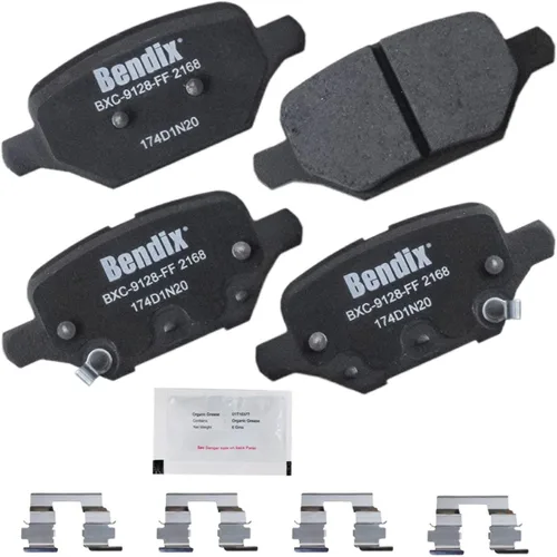 Vista 23 de Bendix Priority1 CFC154 - Juego de pastillas de freno de disco para Avanti II, Century, LeSabre, Regal, Riviera, chasis comercial, DeVille