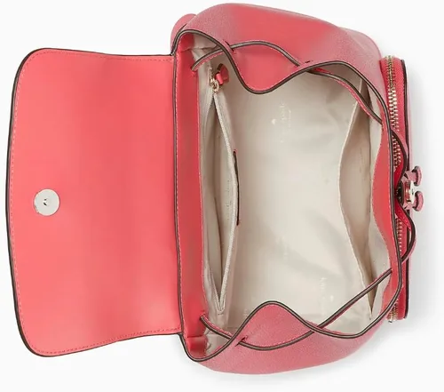 Vista 4 de Kate Spade Kristi - Mochila mediana con solapa (grano de pimienta rosa), Pimienta rosa, Classic