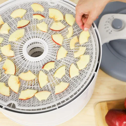 Vista 10 de Nesco FD-61 Snackmaster Encore Deshidratador de alimentos para excelente Jerky y bocadillos, 4 bandejas, gris