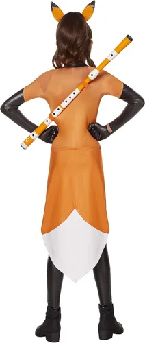 Vista 2 de Spirit Halloween Disfraz de Rena Miraculous Ladybug para niños, con licencia oficial, disfraz de grupo, disfraz de overol Cosplay de zorro