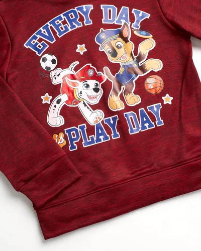 Vista 5 de Nickelodeon Sudadera con capucha de Paw Patrol para niño - Chase, Marshall, Rubble, Skye (2T-7)