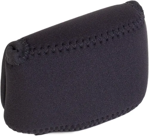 Vista 10 de OP/TECH USA Soft Pouch – Estuche compacto para cámara digital, bolsa ligera para accesorios, elegante funda de neopreno para DSLR, perfecta