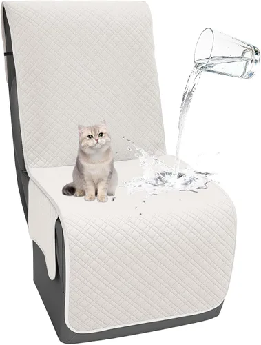 Vista 105 de Fundas de terciopelo 10% impermeables para sofá modular reclinable en forma de L, 1 pieza, fundas acolchadas para sofá reclinable esquinero, juego
