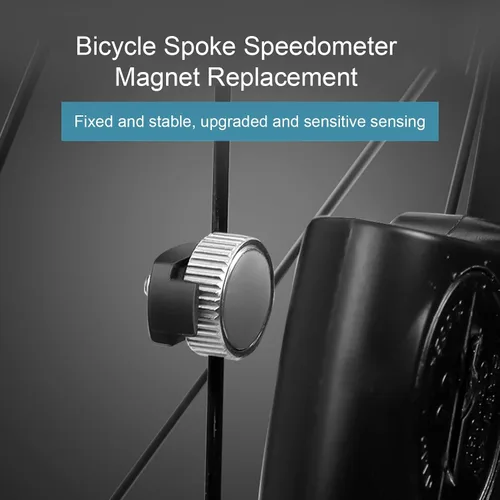 Vista 5 de Imán de odómetro de bicicleta universal ampliamente compatible con bicicleta compacta velocímetro imán odómetro imán suministros de bicicleta