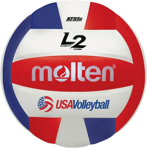 Vista 15 de Molten L2 - Balón de voleibol, aprobado por la NFHS