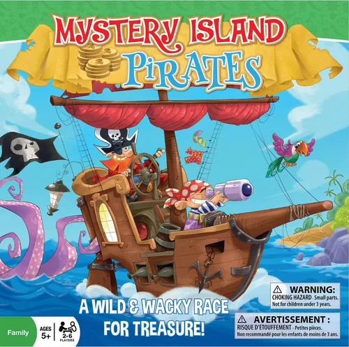 Vista 5 de Mystery Island Pirates - Juego de azulejos, por Outset Media, una carrera salvaje y loca por el tesoro, construye tu propio juego, dos juegos en una