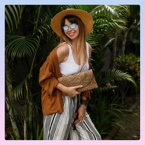 Vista 2 de Amorays Gafas de lectura bifocales para mujer - Lectores bifocales con bisagra de resorte
