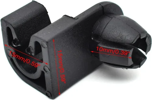 Vista 4 de 2 unids capó capó varilla soporte clip compatible con Citroen Peugeot 2008 208 301 308