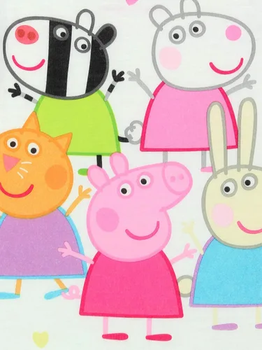 Vista 6 de Peppa Pig Pijama de poliéster suave para niñas pequeñas