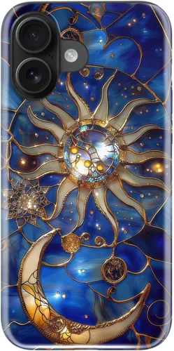 Vista 50 de LUMARKE Funda para iPhone 14/iPhone 13, lindo Y2K floral, carga inalámbrica Mosaico Tortuga Shell