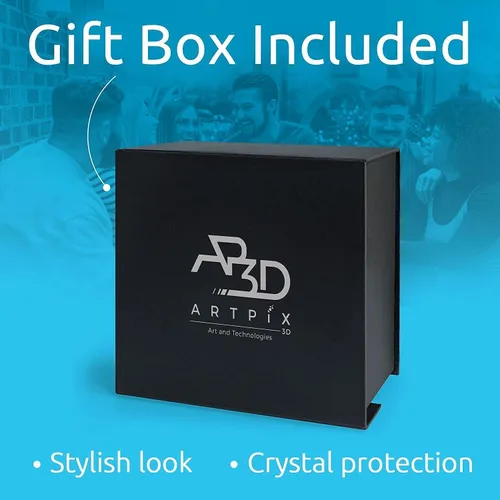 Vista 9 de ArtPix 3D Foto de Cristal, Regalos Personalizados de Navidad para Mujeres, Esposa, Ella, Él, Hombres, Esposo, Abuela, Gran Regalo Personalizado
