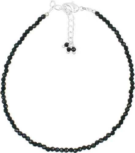 Vista 34 de TGH Pulsera de cuentas naturales con piedras preciosas microfacetadas, joyería para ella, cristales curativos energéticos de piedra natal, cadena