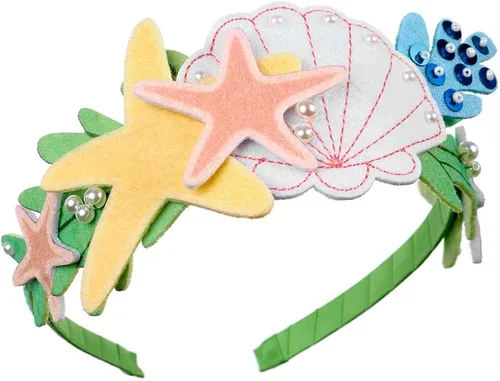 Vista 6 de ELECTRIC UNICORNS Diadema de sirena para niñas