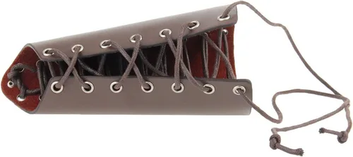 Vista 3 de Brazaletes de brazo vikingos de cuero, brazaletes LARP, protectores de brazo en relieve, amuleto de talismán nórdico para hombres y mujeres, regalos