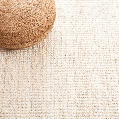 Vista 5 de SAFAVIEH Colección de fibra natural - Alfombra de pasillo, 2'3" x 21', color marfil, de yute hecho a mano estilo granja, ideal para áreas de alto