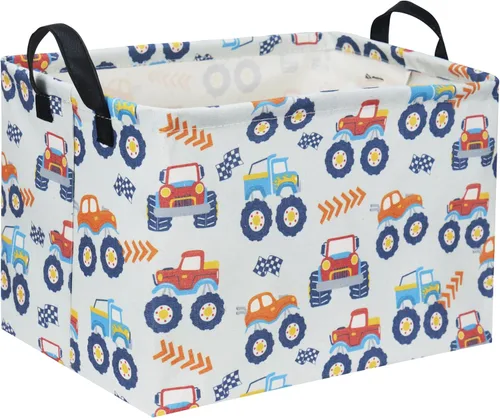 Vista 54 de Cesta rectangular de almacenamiento para bebés y niños, para el hogar, cocina, niñas, lindo contenedor de almacenamiento de juguetes, organizador