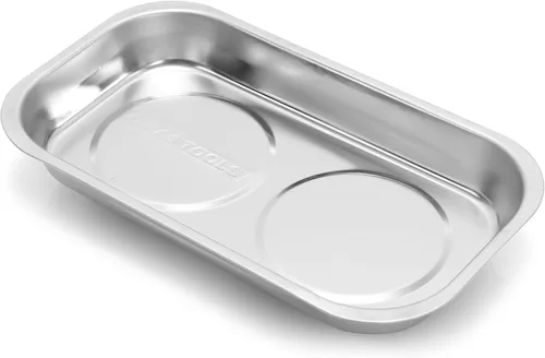 Vista 12 de OEMTOOLS 25294 Juego de 3 piezas de bandeja magnética y herramientas de recogida con piezas de metal magnéticas, herramienta de recogida de imán