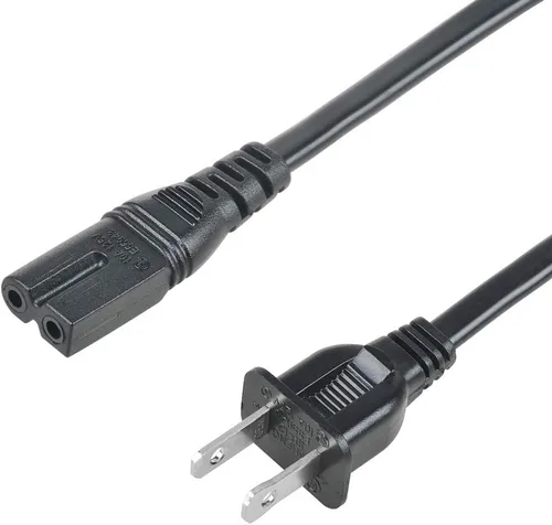 Vista 5 de Cable de alimentación de corriente alterna de 5 pies compatible con Venturer Modelo K9090 portátil CDG/CD Karaoke Sing A Sing A Song Machine System